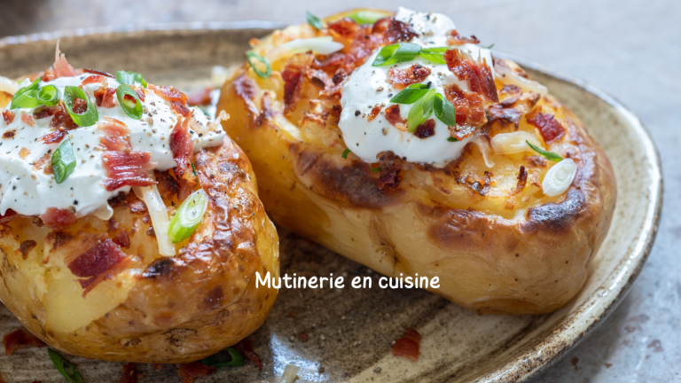 Pommes de terre farcies express