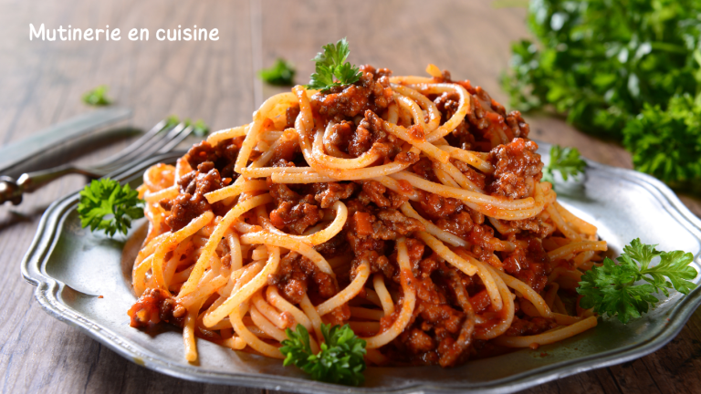 Spaghetti Bolognaise à l&rsquo;Instant Pot
